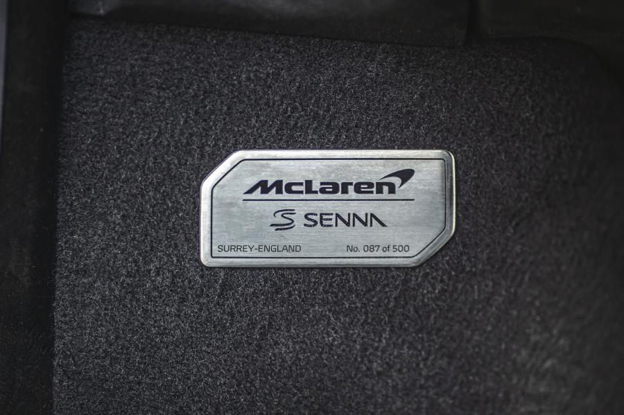 Логотип McLaren MSO Senna Gulf Oil Theme (P15) 2019 года  (NA) (фото 22 из 28)